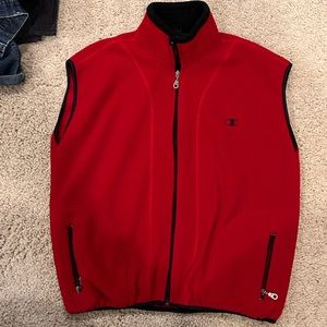 Champion Red Sweater Vest